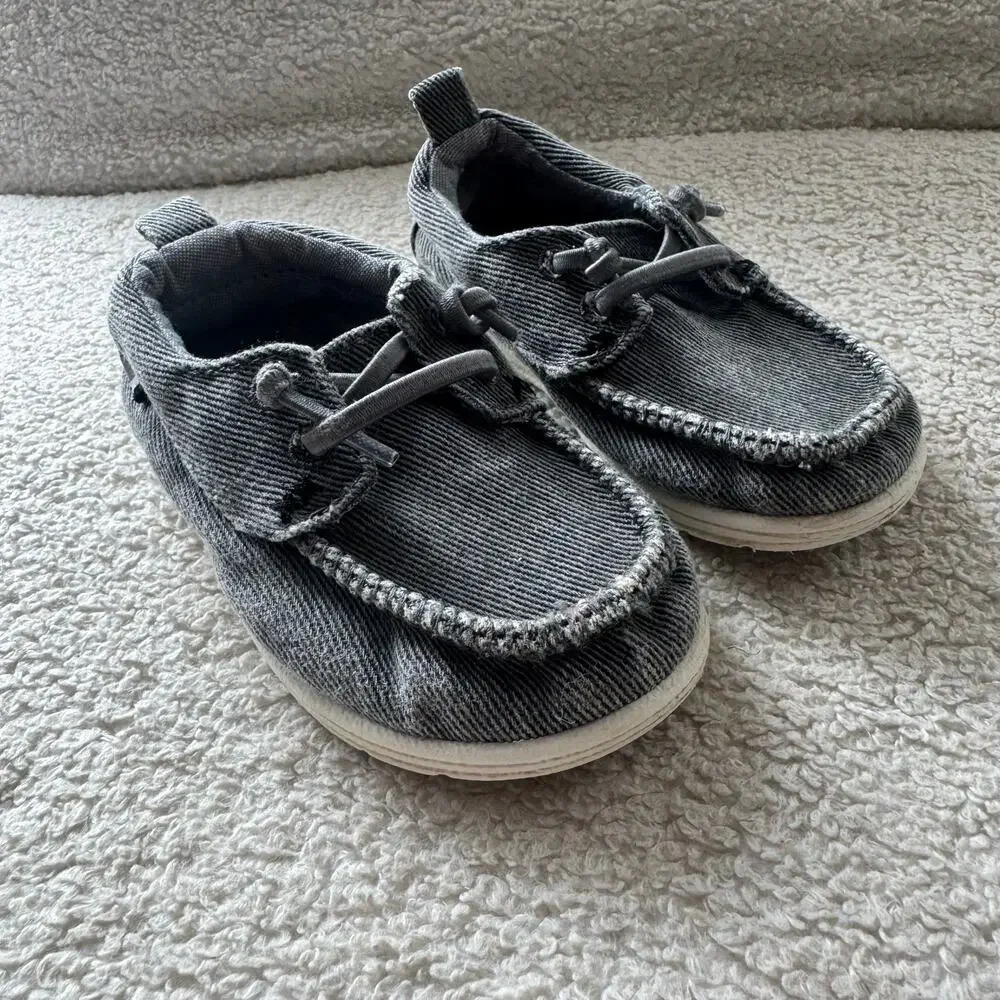 Toddler Moc-Toe Design Shoes, Bundle of 2